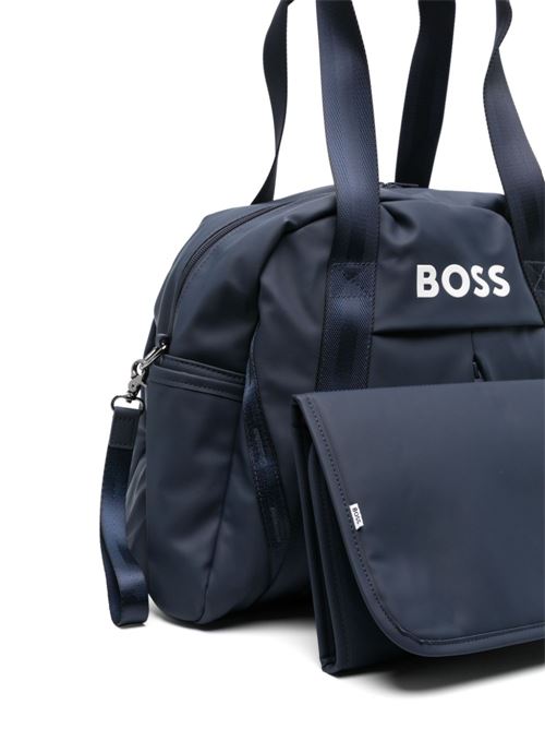 Borsa bambino fasciatoio blu BOSS KIDS | J51613849